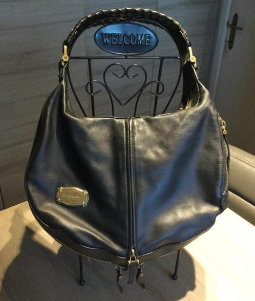 samsonite Black Label lederen schoudertas Hobo, Handtassen en Accessoires, Tassen | Schoudertassen, Zo goed als nieuw, Zwart, Leer