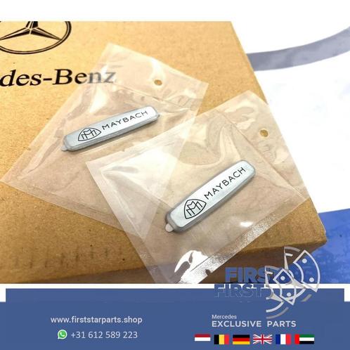 Mercedes MAYBACH STOEL ZETEL LOGO A35 A45 C43 C63 E63 GLC63, Auto diversen, Tuning en Styling, Ophalen of Verzenden