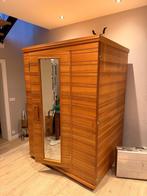 Sauna Health Mate HM-SSE-3-BT-CL (infrarood), Sport en Fitness, Sauna, Ophalen, Gebruikt, Infrarood, Complete sauna