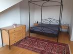 Slaapkamer heeft massief smeedijzer 160x200eta nieuw in bxl, Zo goed als nieuw