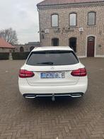 Mercedes C 220 D 4MATIC 2018 Full options, Auto's, Automaat, Euro 6, Wit, Leder
