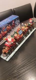 Trein met 4 wagons. Kerst, Diversen, Kerst, Ophalen of Verzenden, Nieuw