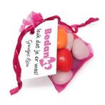 Bedankjes 2026- organza snoep zakjes 1 euro, Enlèvement ou Envoi, Neuf, Article de fête