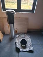 Geisoleerde Dakdoorvoor met loden flap diameter 180mm, Enlèvement, Neuf