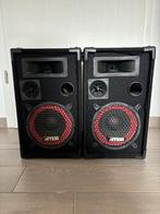 MAX 500W DJ speaker set, Audio, Tv en Foto, Luidsprekerboxen, Ophalen, Zo goed als nieuw