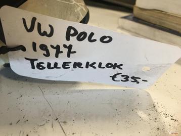 Vw Polo 1977  Km Tellerklok beschikbaar voor biedingen