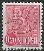 Finland 1963 - Yvert 536 - Leeuw (ST), Postzegels en Munten, Postzegels | Europa | Scandinavië, Verzenden, Finland, Gestempeld