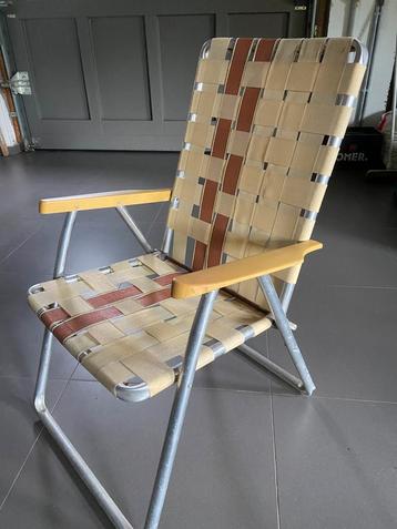 Chaise vintage pliable annees 70 80 beschikbaar voor biedingen