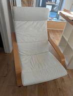 Zetel (Ikea Poang), Huis en Inrichting, Ophalen, Zo goed als nieuw, Wit