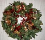 Kerstkrans om op te hangen (diameter 45 cm)., Ophalen of Verzenden, Zo goed als nieuw