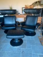 Stressless relaxfauteuils model jazz, Huis en Inrichting, Fauteuils, Ophalen, Leer