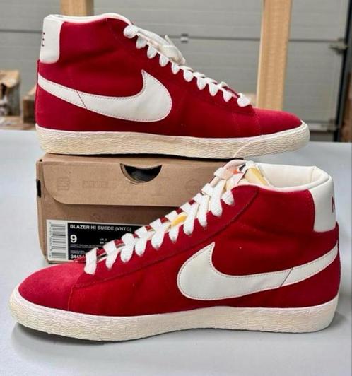 Nike Blazer High Suede vntg vtg vintage 42.5 als nieuw +doos, Kleding | Heren, Schoenen, Zo goed als nieuw, Sneakers, Ophalen of Verzenden