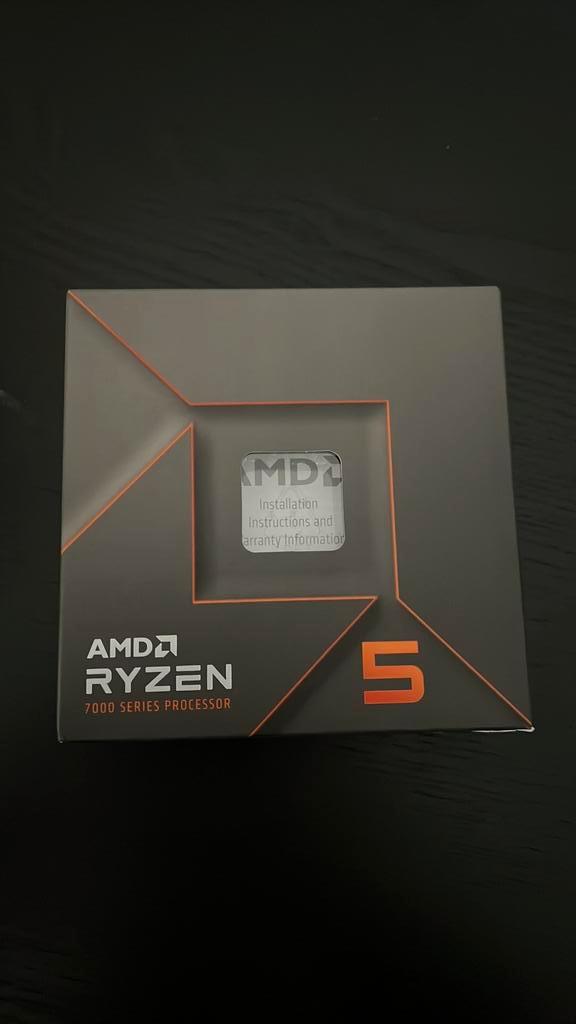 AMD Ryzen 5 7600X Neuf (ouvert et testé), Computers en Software, Processors, Nieuw, 6-core, 4 Ghz of meer, Ophalen