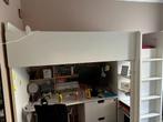 Lit mezzanine Ikea Smasstad avec armoire, Ophalen, Gebruikt, Hoogslaper
