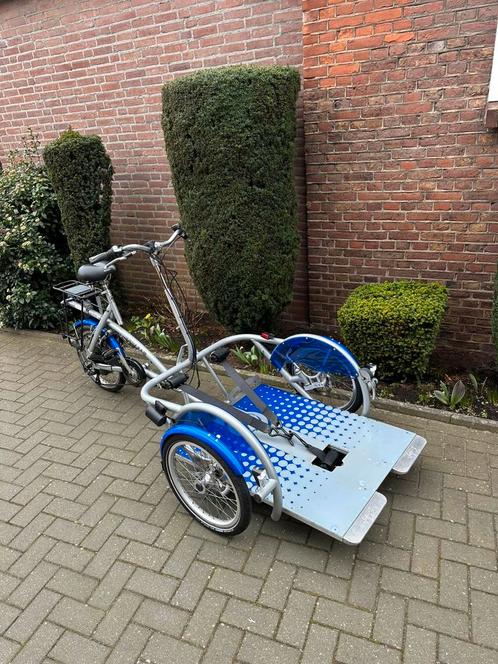 Van Raam VeloPlus met Silent Elektro i.z.g.s. Vlakke vloer, Fietsen en Brommers, Fietsen | Driewielfietsen, Zo goed als nieuw