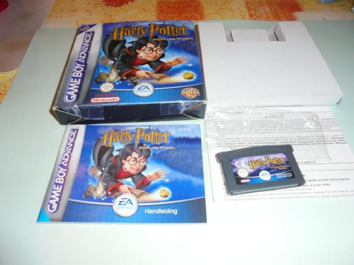 Game boy advance Harry Potter en de Steen der Wijzen (cib) (, Games en Spelcomputers, Games | Nintendo Game Boy, Gebruikt, Vanaf 3 jaar