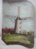 Peinture artisanale sur tuile (G.Geelen) années '80, Ophalen of Verzenden, Zo goed als nieuw, Overige typen