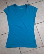 T-shirt bleu Lola & Liza, Manches courtes, Taille 36 (S), Bleu, Lola&Liza