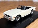 Triumph TR6 1969 wit 1:18 Minichamps Limited edition 504st, Ophalen of Verzenden, Nieuw, Auto, MiniChamps