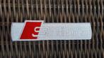 Audi S line auto strijk patch embleem logo - 110 x 28 mm, Ophalen of Verzenden