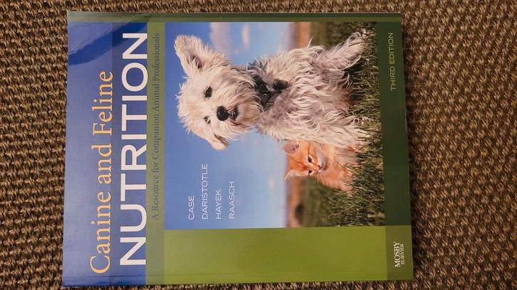 Canine and Feline Nutrition – Third Edition, Boeken, Dieren en Huisdieren, Zo goed als nieuw, Honden, Ophalen of Verzenden