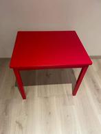 Rood tafeltje kritter van ikea, Kinderen en Baby's, Ophalen, Zo goed als nieuw, Tafel(s)