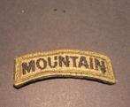 Us army Mountain tab, Ophalen of Verzenden