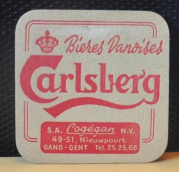 ancien sous bock carlsberg biere danoise  sb 717 beschikbaar voor biedingen