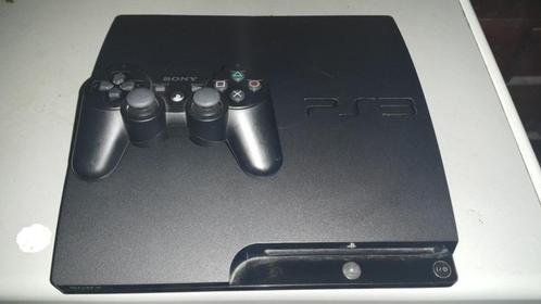 Ps3 Slim 120gb, Games en Spelcomputers, Spelcomputers | Sony PlayStation 3, Gebruikt, Slim, 120 GB, Met 1 controller, Ophalen