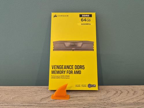 Corsair 64GB DDR5 5200Mhz (2x 32GB DDR5), Computers en Software, RAM geheugen, Zo goed als nieuw, Desktop, 64 GB, DDR5, Ophalen of Verzenden