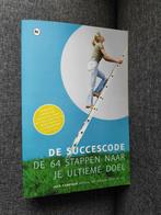 Jack Canfield - De succescode, 64 stappen, je ultieme doel, Ophalen of Verzenden, Jack Canfield, Ontwikkelingspsychologie, Zo goed als nieuw