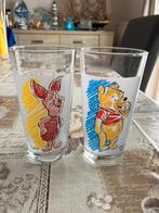 Set van 2 Disney glazen ( Winnie The Pooh & Piglet ), Enlèvement ou Envoi, Winnie l'Ourson ou amis, Service