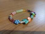 Kralen armband, Handtassen en Accessoires, Armbanden, Overige kleuren, Kunststof of Plastic, Ophalen of Verzenden, Zo goed als nieuw