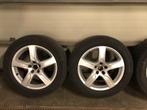 Audi A6 allroad originele velgen en banden 18 inch, 235 mm, Velg(en), Gebruikt, Personenwagen