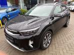 Kia Stonic 1.0 100 PK leder interieur / 12 maanden garantie, Voorwielaandrijving, Gebruikt, USB, Zwart