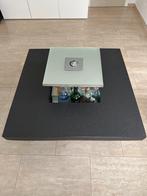 Designer salontafel met ingebouwde bar, Huis en Inrichting, Ophalen, Overige materialen, Gebruikt, Vierkant