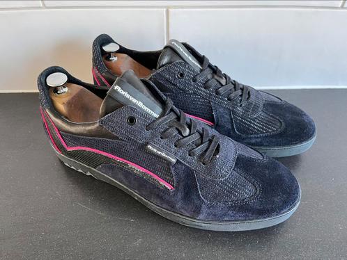Floris van Bommel sneakers maat 9.5 / 43.5, Kleding | Heren, Schoenen, Zo goed als nieuw, Sneakers, Blauw, Ophalen of Verzenden