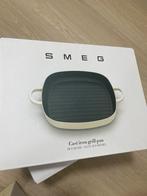 SMEG GRİLL PAN, Huis en Inrichting, Keuken | Potten en Pannen, Ophalen, Overige materialen, Keramische plaat, Zo goed als nieuw