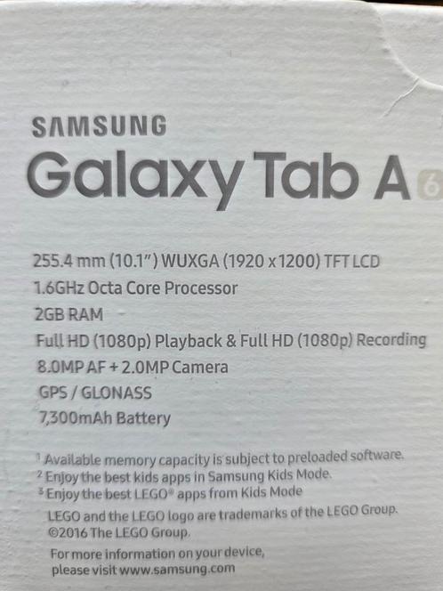 Samsung Galaxy Tab A6-tablet, Computers en Software, E-readers, Gebruikt, 10 inch of meer, 16 GB of meer, Touchscreen, Wi-Fi, Ophalen