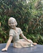 Statue de jardin pour fille, Jardin & Terrasse, Statues de jardin, Comme neuf, Enlèvement ou Envoi