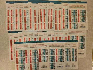 Lot de 350 timbres récents belges prior et non-prior, Sans timbre, Neuf, Enlèvement ou Envoi, Non oblitéré