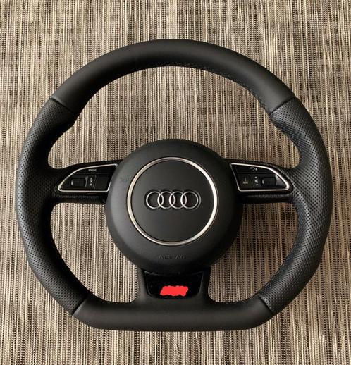 Audi afgevlakte stuur zo goed als nieuw., Autos : Pièces & Accessoires, Électronique & Câbles, Audi, Utilisé, Enlèvement ou Envoi