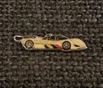 PIN - PEUGEOT - RACING CAR - AUTO - VOITURE, Verzenden, Gebruikt, Sport, Speldje of Pin