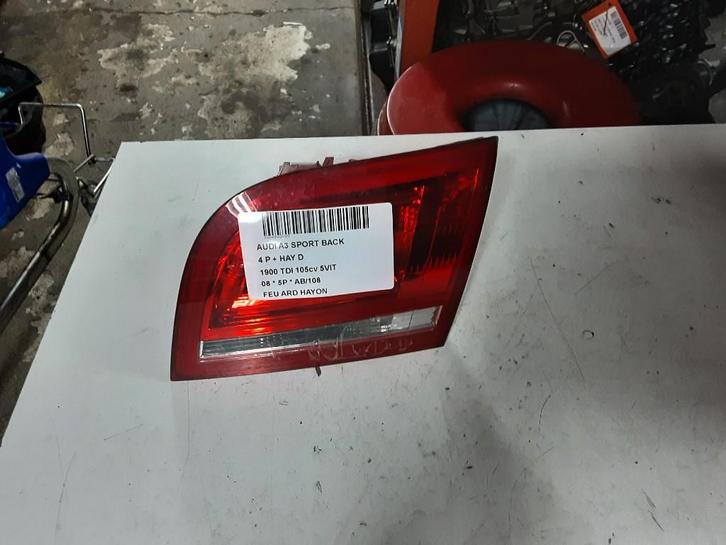 ACHTERLICHT RECHTS ACHTERKLEP Audi A3 Sportback (8PA), Auto-onderdelen, Verlichting, Audi, Gebruikt