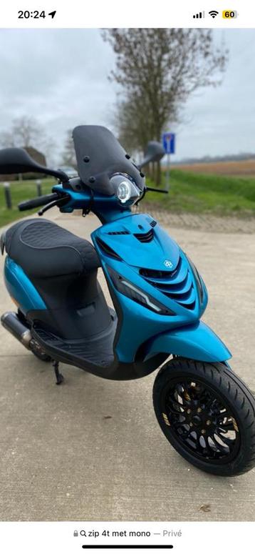 Zip 4 t 80 cc met mono GEZOCHT!! A klassen, Fietsen en Brommers, Zip, Klasse A (25 km/u), Ophalen of Verzenden, Zo goed als nieuw