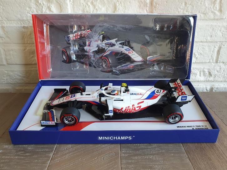 Mick Schumacher Uralkali Haas F1 Team VF-21 Zandvoort 2021, Hobby en Vrije tijd, Modelauto's | 1:18, Nieuw, Auto, MiniChamps, Ophalen of Verzenden