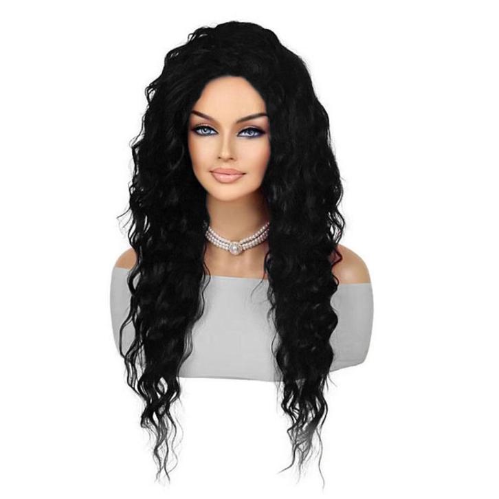 Wilde sexy pruik met lang zwart haar model 9618, Handtassen en Accessoires, Uiterlijk | Haarverzorging, Nieuw, Pruik of Haarverlenging