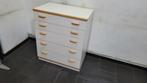 houten dressoir met vijf laden afmeting breedte 80 cm x hoog, Huis en Inrichting, Kasten | Ladekasten, Ophalen of Verzenden, Zo goed als nieuw
