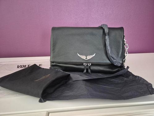 Nieuwe Zadig&Voltaire Rocky-tas, Handtassen en Accessoires, Tassen | Schoudertassen, Nieuw, Overige merken, Zwart, Leer, Ophalen of Verzenden