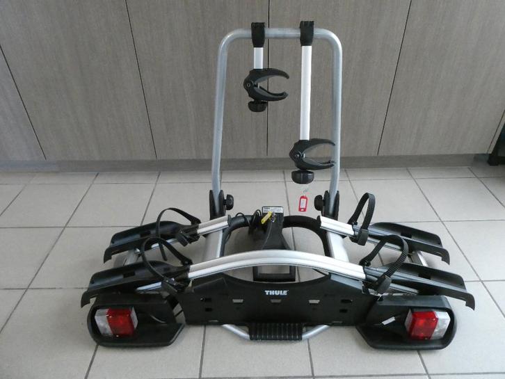 Thule fietsendrager EW G2 Euroway 921, Auto diversen, Fietsendragers, Zo goed als nieuw, Trekhaakdrager, 2 fietsen, Brede banden